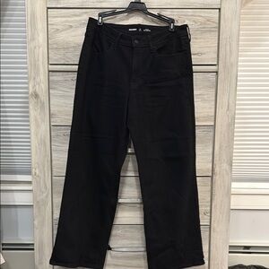 Old Navy Black Flare Wide Leg Jeans